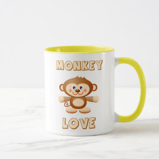 Mug Étreintes et amour de singe
