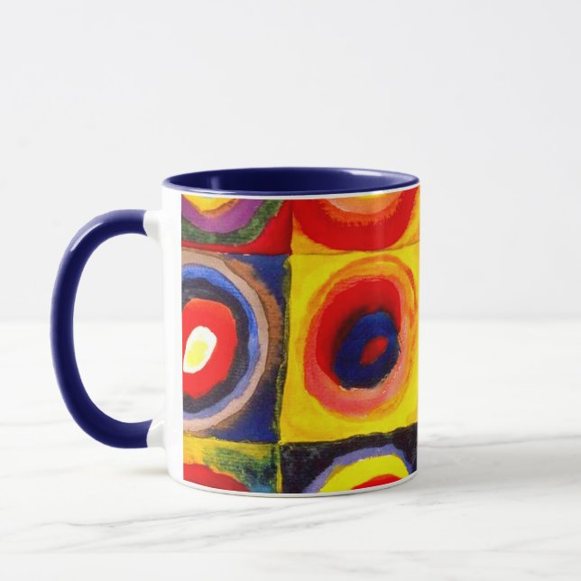 Mug Étude de couleur par Wassily Kandinsky (Gauche)