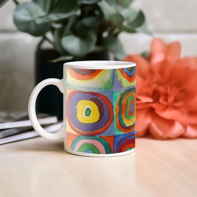 Mug Étude des couleurs | Wassily Kandinsky (Créateur téléchargé)