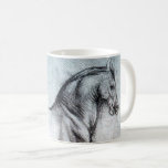 Mug Étude du cheval, Léonard de Vinci<br><div class="desc">Léonard di ser Piero da Vinci (avril 1452 - mai 1519), connu sous le nom de Léonard de Vinci, était un polymathe italien de la Renaissance dont les domaines d'intérêt étaient l'invention, le dessin, la peinture, la sculpture, l'architecture, la science, la musique, les mathématiques, l'ingénierie, la littérature, l'anatomie, la géologie,...</div>