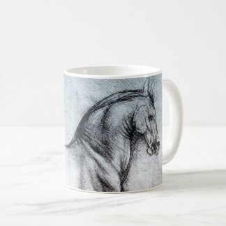 Mug Étude du cheval, Léonard de Vinci