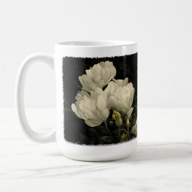 Mug Étude d'une pivoine (Gauche)