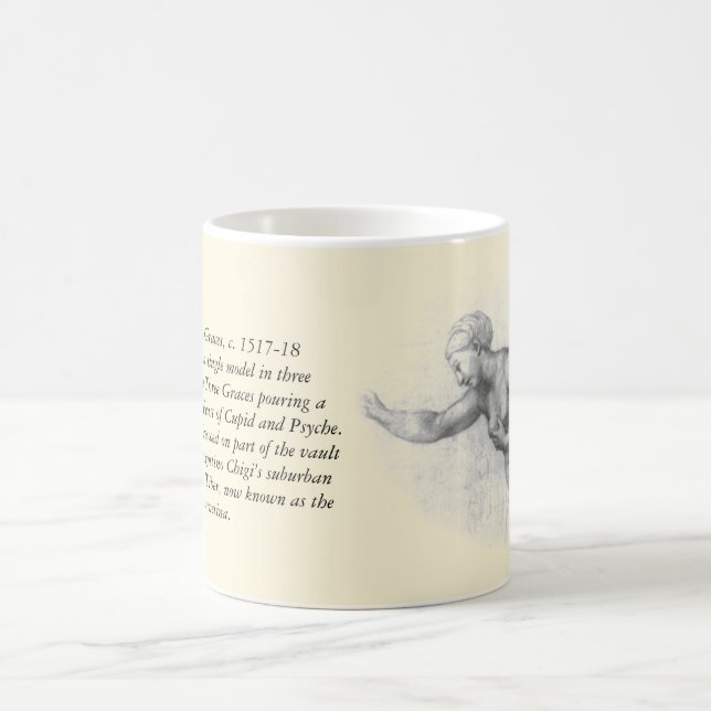 Mug Étude pour les 3 Graces - Camelot Raphael (Centre)