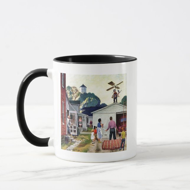 Mug Étude pour voler (Gauche)