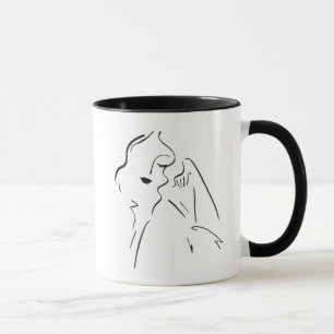 Mug Étude simple - croquis de Madame