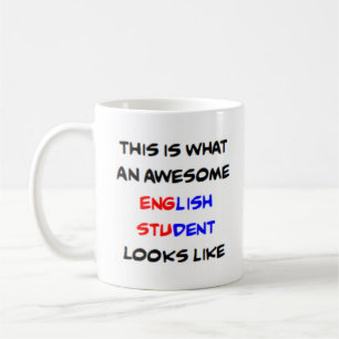 Mug étudiant anglais, génial