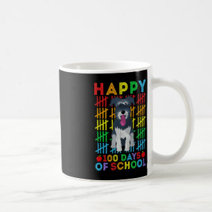 Mug Étudiant de chien Schnauzer Miniature Joyeux 100 j