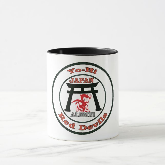 Mug Étudiant du lycée Yo-Hi Red Devils au Japon (Centre)