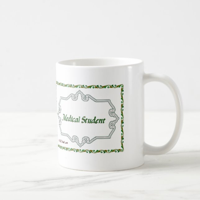 Mug Étudiant en médecine - chic (Droite)