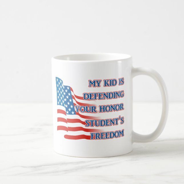 Mug Étudiant Liberté - Forces Armées Honneur (Droite)