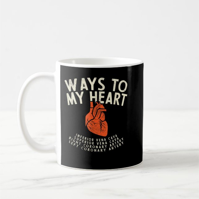 Mug Étudiant Médicale, Cardiologie, Infirmière cardiaq (Gauche)