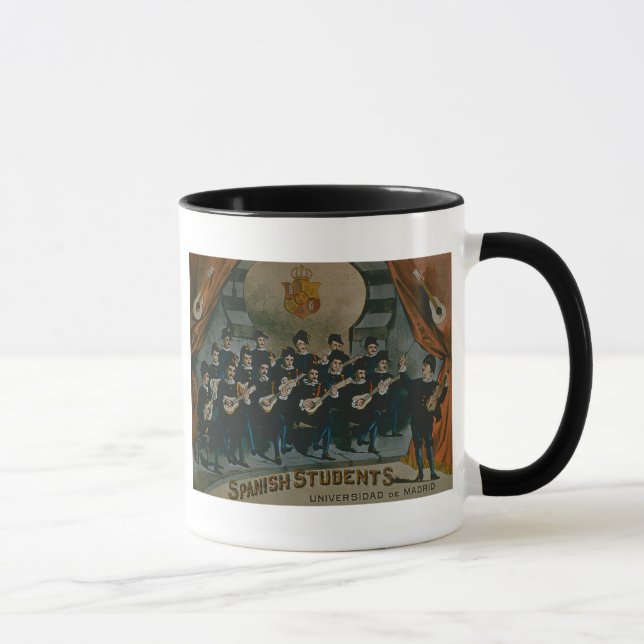 Mug "Étudiants espagnols, université de Madrid" (Droite)