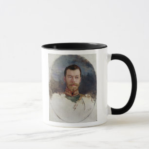 Mug Étudiez pour un portrait de tsar Nicholas II 1898