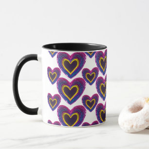 Mug Étui iPhone / iPad Cœur Anatomique Néon