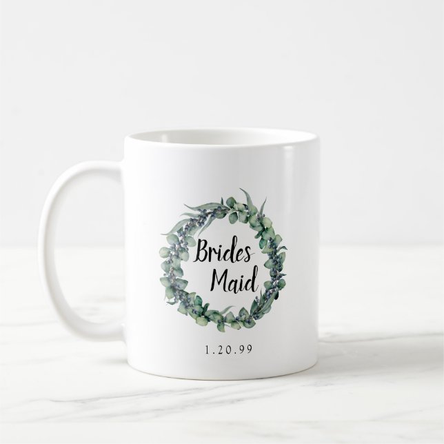 Mug Eucalyptus Berry Botanique Bridesmaid (Gauche)