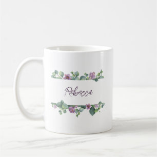 Mug Eucalyptus, femme de chambre Mariage personnalisée