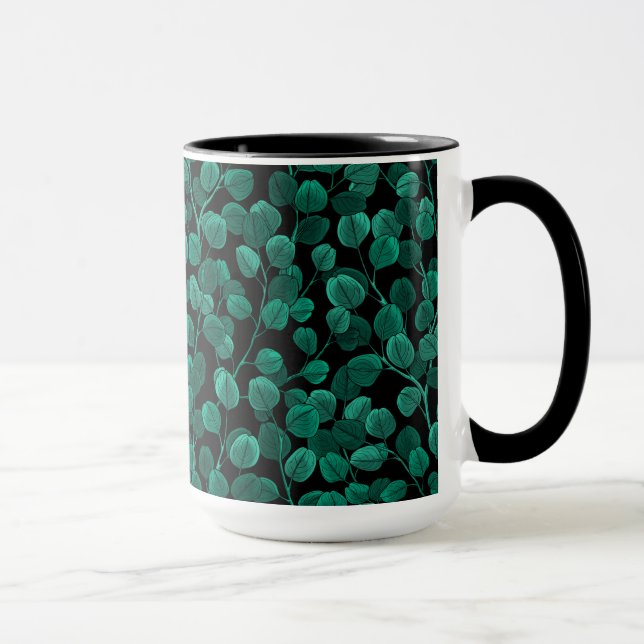 Mug Eucalyptus noir (Droite)