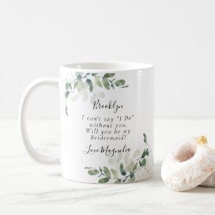 Mug Eucalyptus Serez-Vous Ma Servante D'Épouse ? Propo