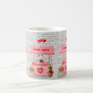 Mug Eurasier Chien Valentine's Day Kissing Booth