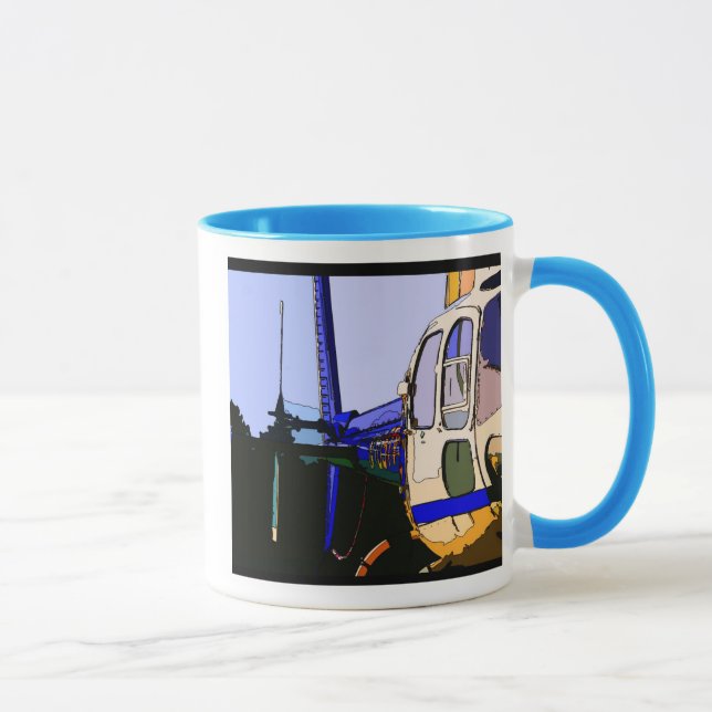 Mug Eurocopter AS350 une étoile (Droite)