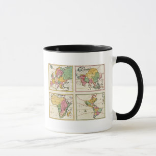 Mug Europe, Asie, Afrique, Amérique