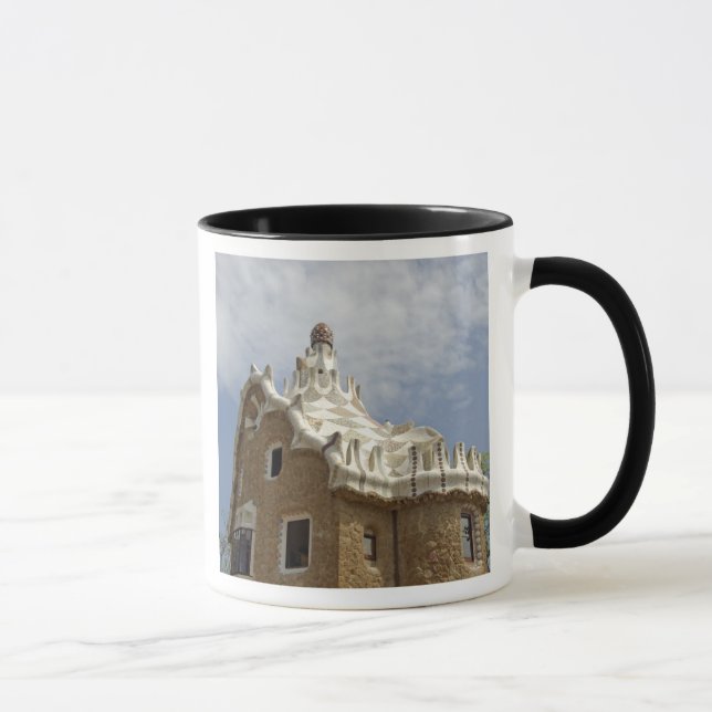 Mug Europe, Espagne, Catalogne, Barcelone. Parc Guell, (Droite)