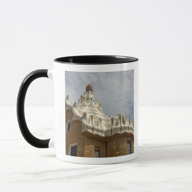 Mug Europe, Espagne, Catalogne, Barcelone. Parc Guell, (Gauche)