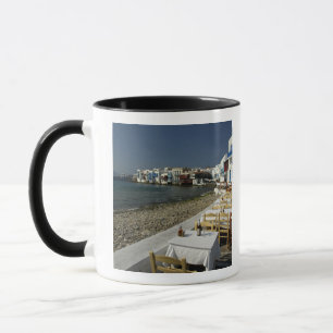 Mug Europe, Grèce, Mykonos. Vue sur le bord de mer