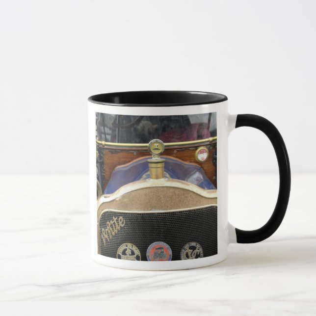 Mug Europe, Irlande, Dublin. Ancienne automobile, Blan (Droite)