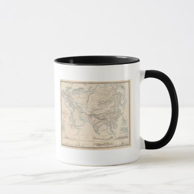 Mug Europe physique et Asie (Droite)