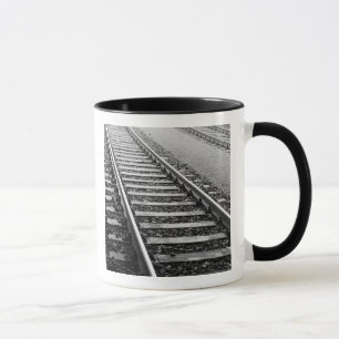 Mug Europe, Suisse, Zurich. Trains ferroviaires