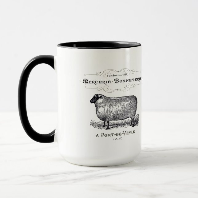 Mug Europe "Vieux Monde" Mouton "Mug Claasique" (Gauche)
