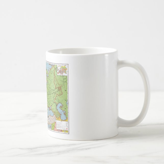Mug Europe vintage Carte générale du XXe siècle (Droite)