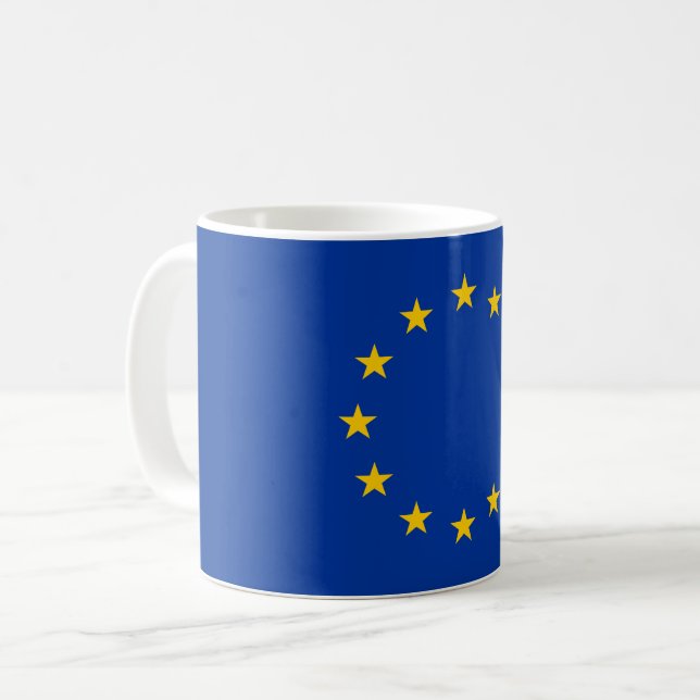 Mug European Union EU Flag (Devant gauche)