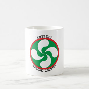 Mug Euskadi - Basque Country - Lauburu