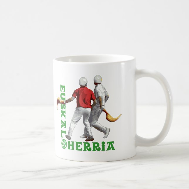 Mug Euskal Herria : Jai alai Basque (jai-alai) de (Droite)