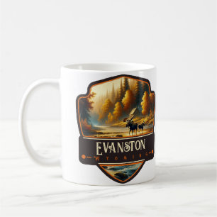 Mug Evanston, Wyoming   Vintage