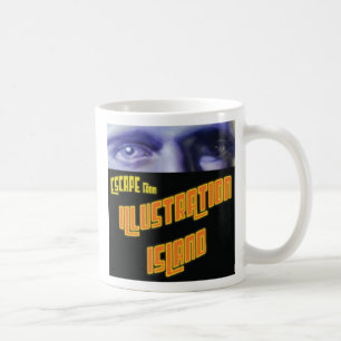 Mug Évasion d'île d'illustration