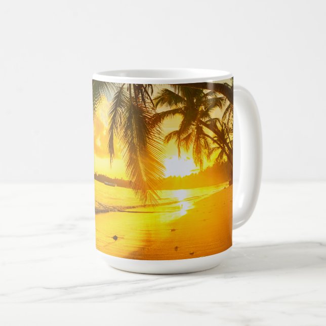 Mug Évasion Tropicale (Devant droit)