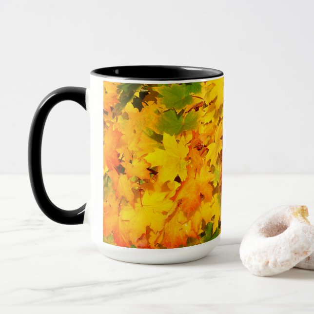 Mug Évasions d'Automne 11 - 15 oz (Avec donut)
