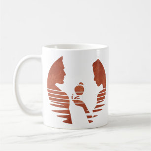 Mug Eve Met Une Pomme À Adam, Grunge Version 3/3