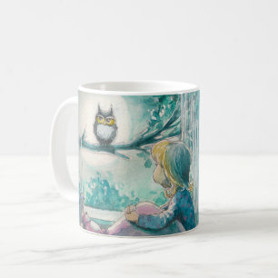 Mug EVE Peint Bonne Chouette de nuit