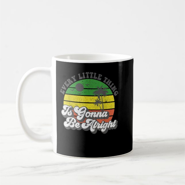 Mug Every Little Thing Is Gonna Be Alright Jamaica Wom (Gauche)