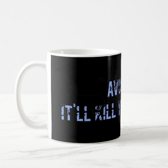 Mug Éviter la vie (Gauche)