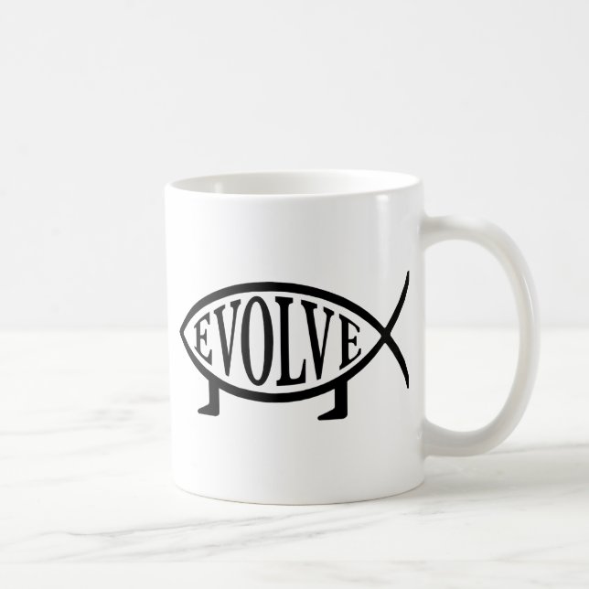 Mug Évoluez les poissons (Droite)