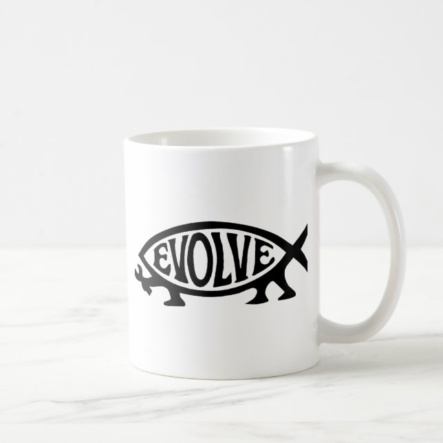 Mug Évoluez les poissons (Droite)
