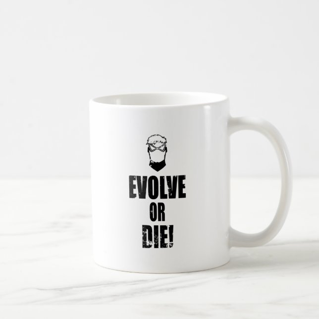 Mug Évoluez ou mourez ! (Droite)