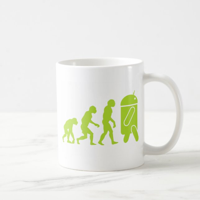 Mug Évolution Android (Droite)