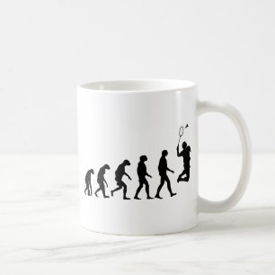 Mug Évolution de badminton