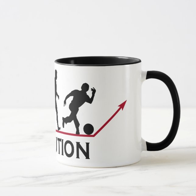 Mug Évolution de bowling (Droite)